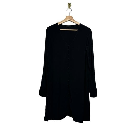 *Reposh* Madewell Black Long Sleeve Dress - Picture 6 of 12